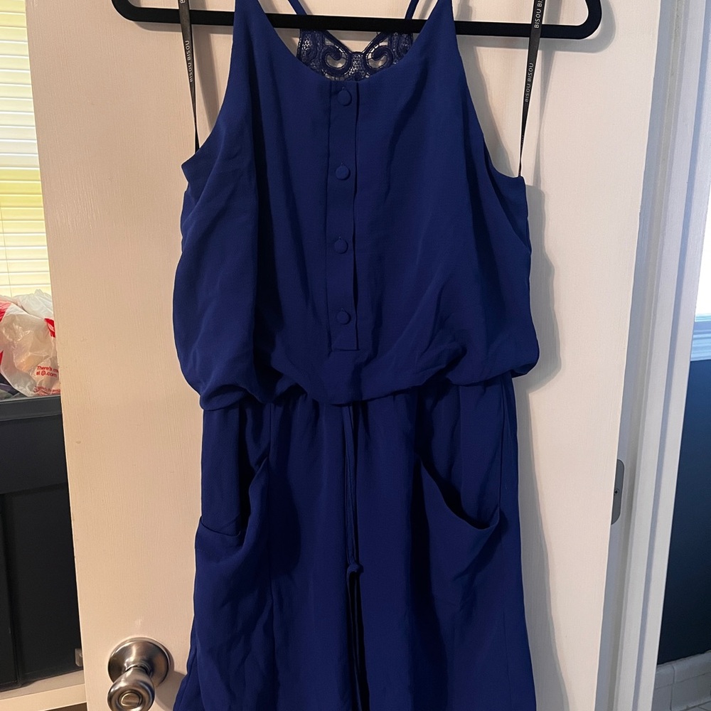 🌻2/$25 Bisou Bisou Vibrant Blue Dress
